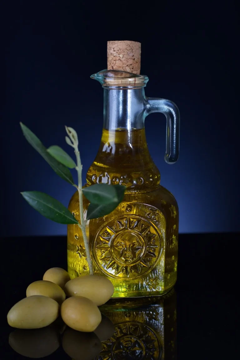 Botella de aceite de oliva